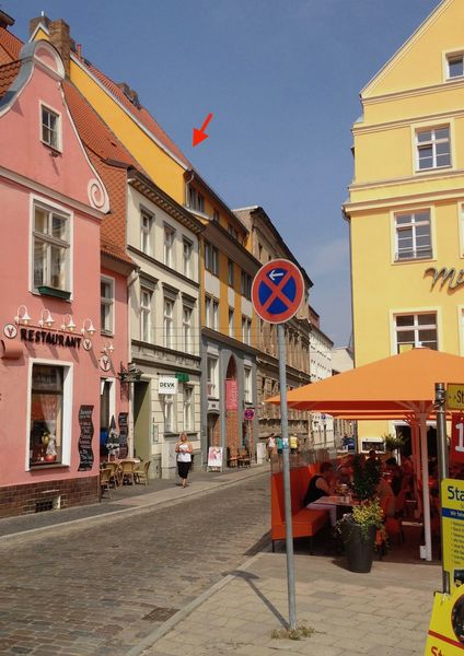Provisionsfrei: Freundliche, gepflegte 2 Zi-Wohnung im Herzen der Altstadt Stralsund